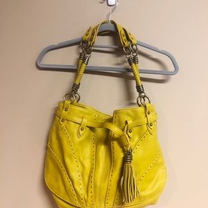 Mustard yellow Jessica Simpson Purse